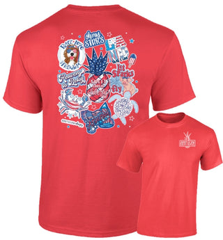 Patriotic Decals Tee