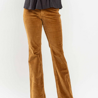 Judy Blue Mid-Rise Camel Corduroy Bootcut Pant