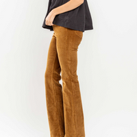 Judy Blue Mid-Rise Camel Corduroy Bootcut Pant