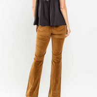 Judy Blue Mid-Rise Camel Corduroy Bootcut Pant