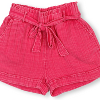 Gauze Short - Hot Pink