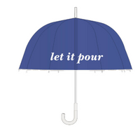 Kate Spade - Clear Umbrella - Let it Pour