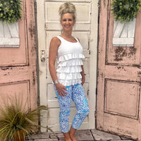 Stay cool & protected with UPF 50 capris made from cooling fabric. With a 25" inseam, they’re perfect for all-day summer comfort and style!








