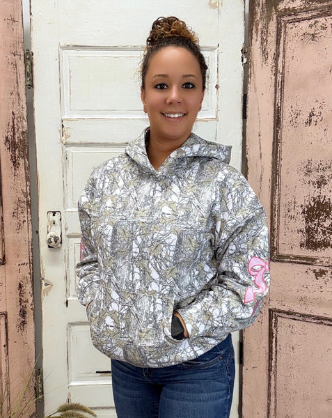 Alice Hoodie - Camo
Simply Southern 
Bows with camo