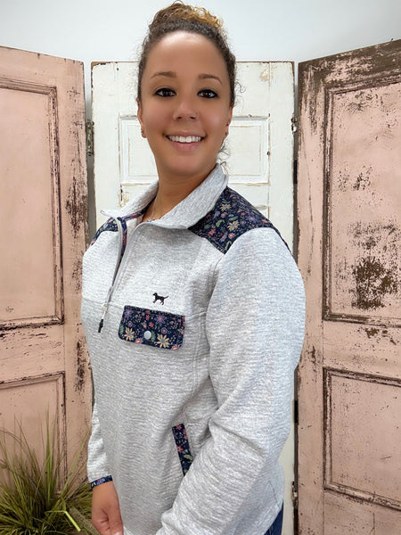 Stay cozy and stylish through the cooler months with the Aria Quarter Zip. Designed with comfort and function in mind, this versatile layer features a classic 1/4 zip closure, convenient on-seam front welt pockets, and a handy chest pocket. Forward shoulder seams ensure a flattering fit, while the signature Simply Southern logo label adds the perfect finishing touch. Crafted from a soft blend of 85% polyester and 15% rayon, it’s lightweight, warm, and ideal for layering all season long.