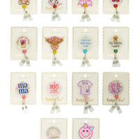 Simply Southern badge reel in fun colorful design – stylish badge holder for ID, keys, or work badges from Sweet Southern Charm