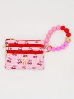 Simply Southern Bead Bangle Wallet – PU leather wallet with beaded bracelet strap, card slots, snap protector, and zipper coin pouch from Sweet Southern Charm
