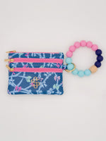 Simply Southern Bead Bangle Wallet – PU leather wallet with beaded bracelet strap, card slots, snap protector, and zipper coin pouch from Sweet Southern Charm

