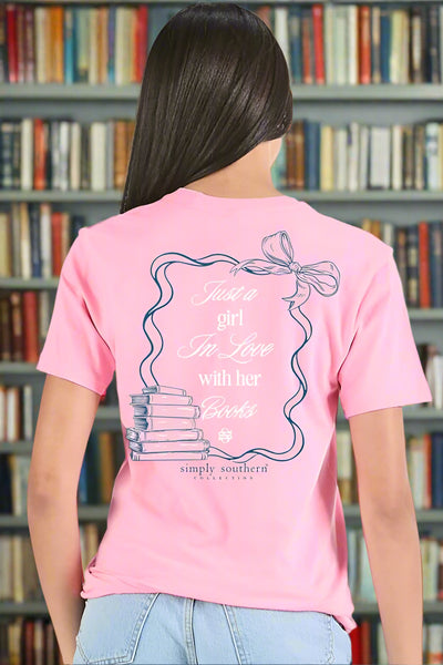 Simply Southern Tee
Book Tee
Book Lover 
short sleeve tee