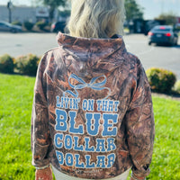 Simply Southern Camo Hoodie - Dollar
Simply Southern 
Camo Hoodie 
livin on that blue collar dollar 
trendy sweatshirt