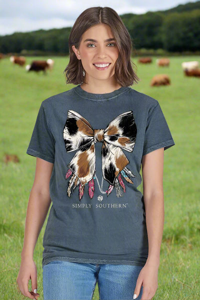 Simply Southern Tee
Cow Bow Tee
