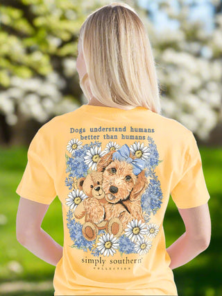 Simply Southern Youth Dog Teddy Tee