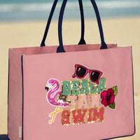 Simply Southern 
Simply Southern Tote Bag 
Beach Tan Swim 
Beach Bag 
Everyday Tote