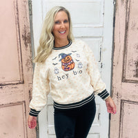 Simply Southern
Simply Southern Crew
HEY BOO Crew 
Halloween 
Trendy 
Varsity Crew