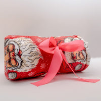 Simply Southern Simply Soft Holiday Blanket – Christmas Santa and Bow designs, cozy 100% polyester throw from Sweet Southern Charm