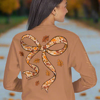 simply southern long sleeve tee
fall tee
camo bow 
trendy bow tee 
simply southern