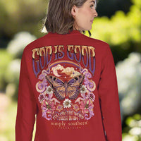 Simply Southern Tee
Long Sleeve Tee 
Good is Good, follow  the word & trust him. 
Faith tee