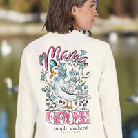 Simply Southern Tee. Long Sleeve tee. Goose Tee. Mama Goose.