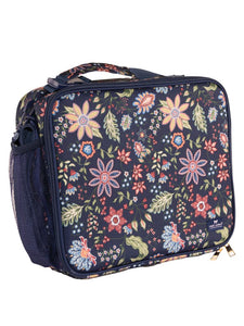 Simply Southern Lunch Bag - Navy Floral (SPCFLR)