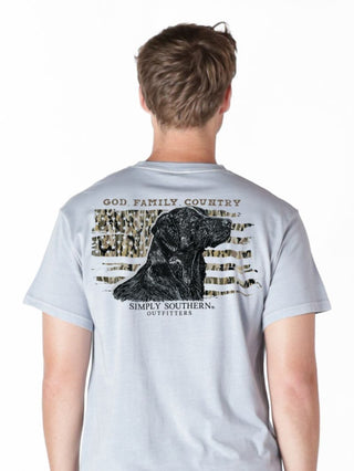Simply Southern Men's God Family Country Black Lab Camo Tee

Honor your core values with this premium Simply Southern patriotic tee featuring an iconic black lab and camo flag design. Crafted from 100% breathable cotton, it delivers superior comfort and a classic fit that lasts. Wear your pride for God, family, and country every single day.


Simply Southern Mens Shirt, God Family Country Tee, Black Lab T-Shirt, Camo Flag Shirt, Patriotic Men's Clothing, Southern Lifestyle Apparel, Cotton Graphic Tee.

