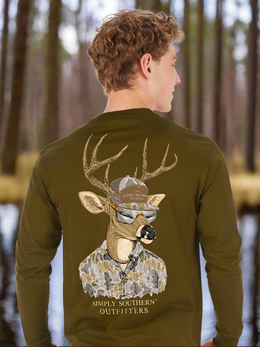 Simply Southern long sleeve tee, women’s graphic long sleeve shirt, 100% cotton long sleeve tee, casual long sleeve t-shirt, Simply Southern apparel