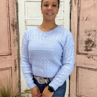 Simply Southern Open Back Bow Sweater
Sweet and stylish, the Simply Southern Open Back Bow Sweater is a chic twist on a cozy classic. Featuring a round neckline and a feminine low back cutout finished with bow detail, this sweater is perfect for dressing up denim or layering over leggings for a flirty yet comfy look.