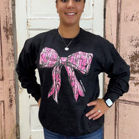 Simply Southern Pink Bark Crew 
Simply Southern Crew 
Pink Bow 
Pink Camo Bow 
Trendy
