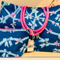 Simply Southern Tote & Pouch set 
Matching Set 
Trendy bows