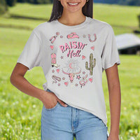 Simply Southern Tee 
Front Pattern Tee
Rasin' Hell