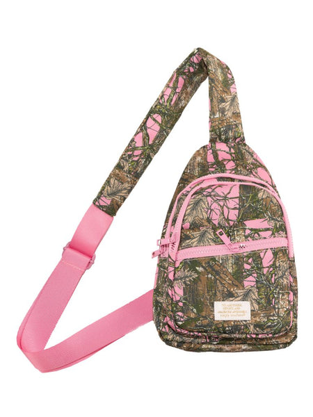 Simply Southern Sling Bag - Camo Pink