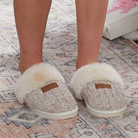 Simply Southern Slipper  Light Grey