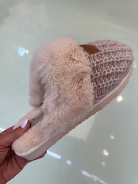 Simply Southern Slipper  Light Grey