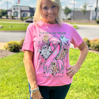 Simply Southern Tee
Breast Cancer Awareness Tee
Ghost tee 
spooky but strong
