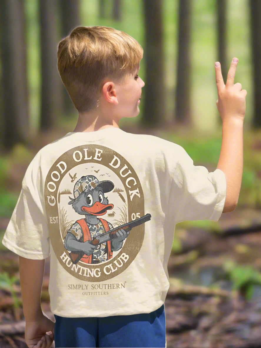 Simply Southern Tee
Youth Tee
good ole duck 
camo