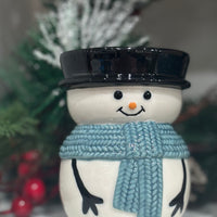 Adorable snowman pluggable fragrance warmer with rotating base. Ideal for small spaces, adds festive glow and scent—bulb included, flame-free.





