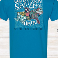 God Bless Southern Girls Tee