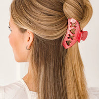 Red Sweet Talker Medium Hair Clip