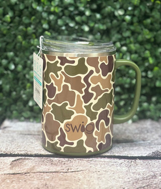 Swig Cup 
Camo Mug 
Large Camper Mug 24oz - Hunting Camo