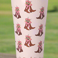 Swig Cowgirl Coquette - 32oz Tumbler
cowgirl boots 
swig cup