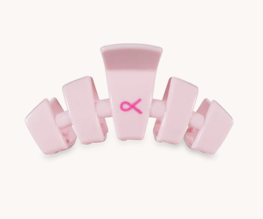Teleties Classic Clip - Pink Ribbon Power