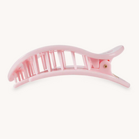 Flat Round Clip - Pink Ribbon Power
