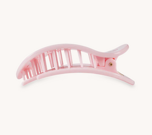 Flat Round Clip - Pink Ribbon Power