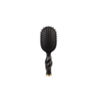 Mini Detangler Hair Brush for Medium Hair is made for quick, gentle brushing anywhere. It glides through knots with less pulling and features a built-in mirror.