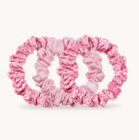 Silk Scrunchie - Pink Ribbon Power
