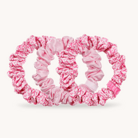 Silk Scrunchie - Pink Ribbon Power