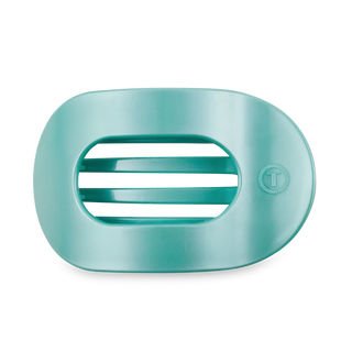 Flat Round Clip - Totally Turquoise