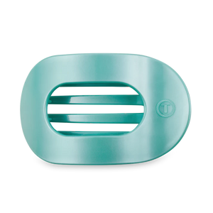 Flat Round Clip - Totally Turquoise