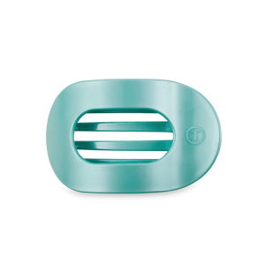 Flat Round Clip - Totally Turquoise