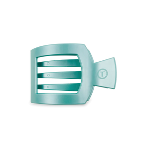 Flat Square Clip - Totally Turquoise