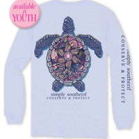 Youth Track Turtle Mandala Tee